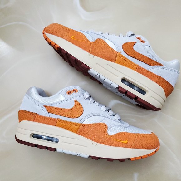 Nike Women's Air Max 1 Magma Orange - Picture 7 of 10